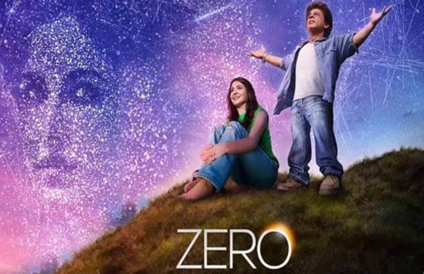 शाहरुख खान की फिल्म जीरो का एक पोस्टर।
