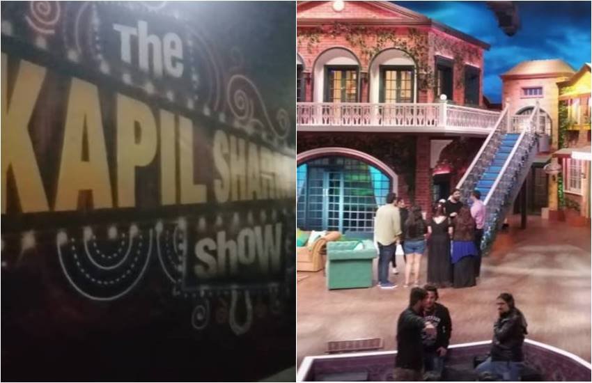 कपिल शर्मा के शो का सेट... (फोटोसोर्स: वीडियो से ली गई तस्वीर)