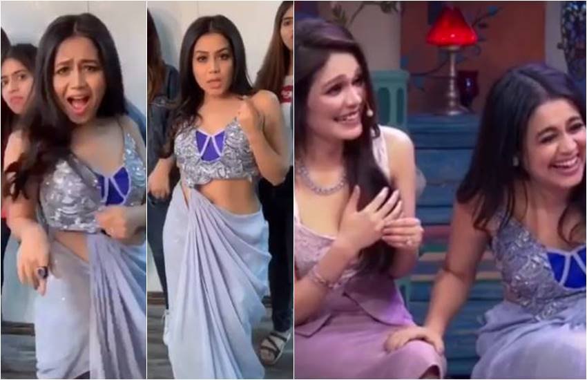 नेहा कक्कड़ बहन सोनू कक्कड़ के साथ शो 'कानपुर वाले खुरानाज' में नेहा कक्कड़ बहन सोनू कक्कड़ के साथ शो 'कानपुर वाले खुरानाज' में