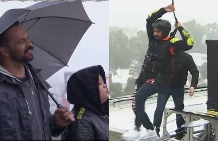 रोहित शेट्टी, भारती सिंह और हर्ष लिंबाचिया