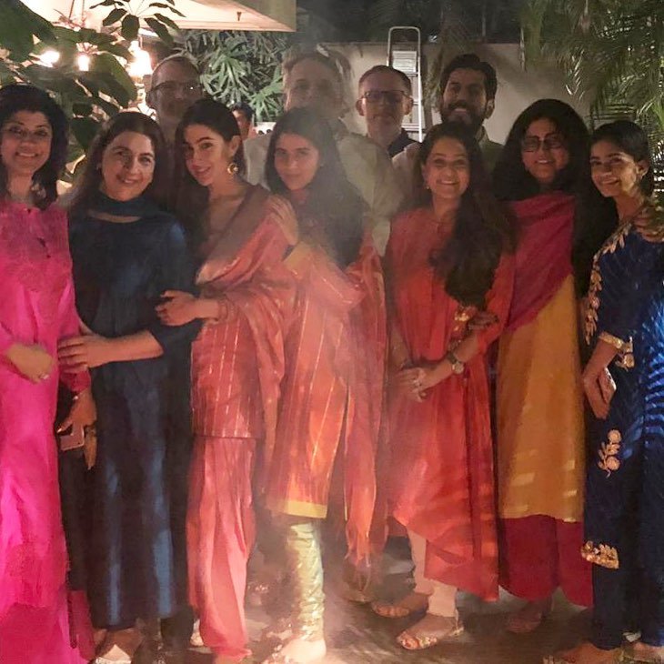 Sara Ali Khan, Lohri, Amrita Singh, Sandeep Khosla, Sara Ali Khan Marathi Taraka