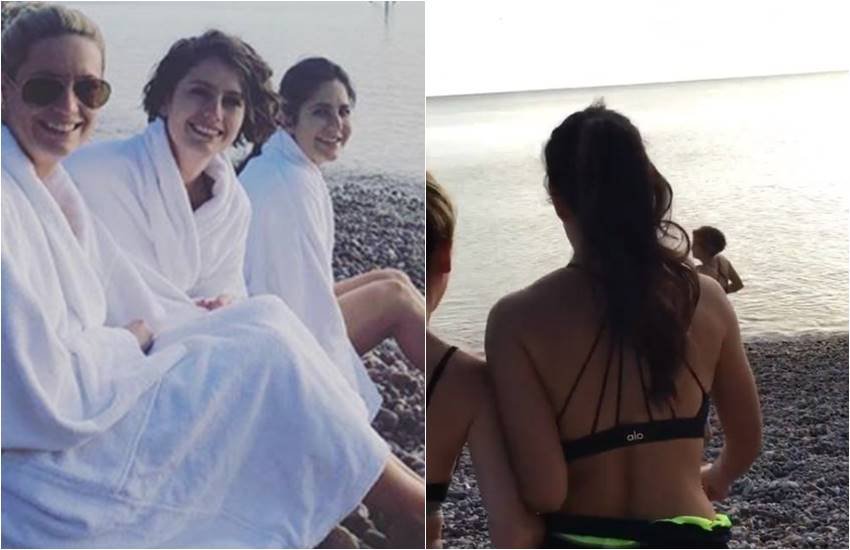 अपनी बहनों के साथ ठंडे पानी में मस्ती करतीं कैटरीना कैफ (फोटोसोर्स: कैटरीना कैफ इंस्टाग्राम) अपनी बहनों के साथ ठंडे पानी में मस्ती करतीं कैटरीना कैफ (फोटोसोर्स: कैटरीना कैफ इंस्टाग्राम)