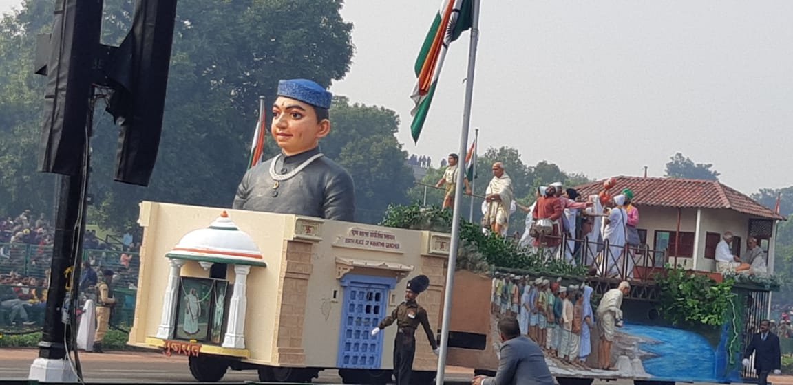 गुजरात की झांकी।