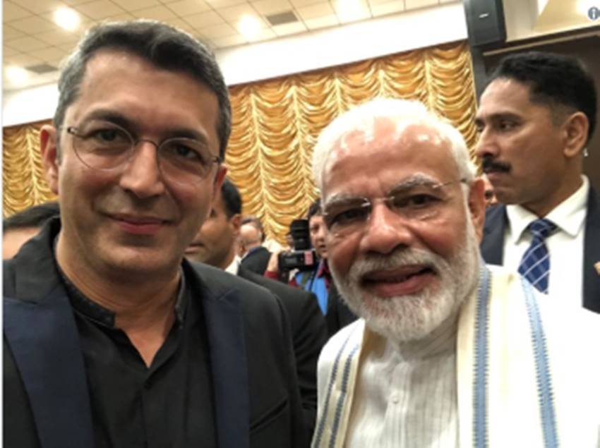 कुणाल कोहली के साथ पीएम मोदी