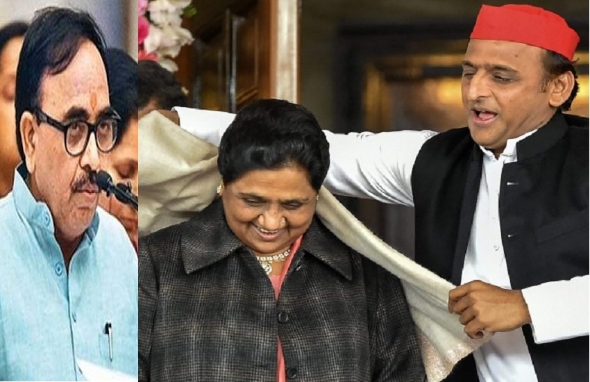 महेंद्र नाथ पांडेय, मायावती और अखिलेश यादव (फोटो- PTI)