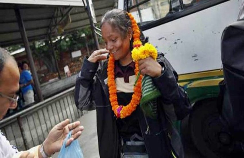 अरुणिमा सिन्हा, फोटो सोर्स- इंडियन एक्सप्रेस