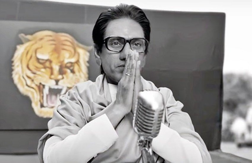 ठाकरे फिल्म का पोस्टर, फोटो सोर्स- इंस्टाग्राम (nawazuddin._siddiqui)