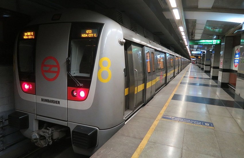 Delhi Metro’s Yellow Line, Rajiv Chowk, HUDA City Centre, Rajiv Chowk towards Samaypur Badli, Yellow Line, Yellow Line Rajiv chowk