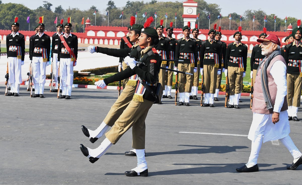 Narendra Modi, National Cadet Corps cadets, nuclear triad, national security, india