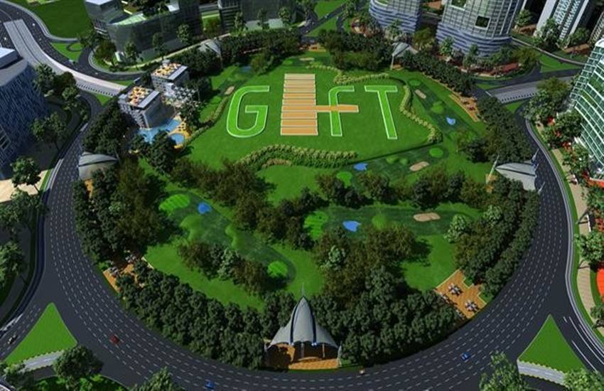 Gujarat International Finance-Tec City, GIFT, World Economic Forum, WEF, Mumbai, New City, Hong Kong, Singapore, Financial Services Sector, GDP, Central Business District, CBD, Ahmedabad, Gandhinagar