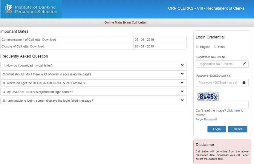 ibps clerk, ibps clerk prelims, ibps clerk result, ibps clerk result 2018 prelims, ibps clerk prelims result 2018