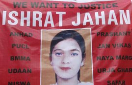 ishrat jahan, narendra modi