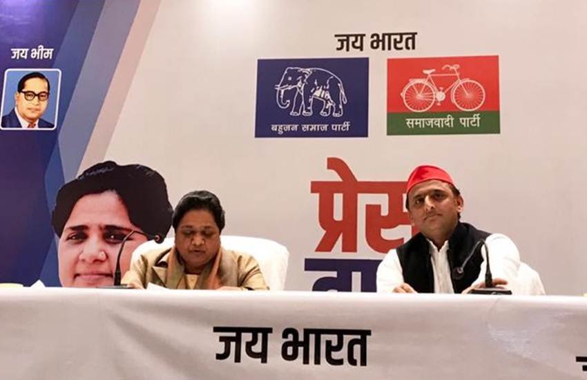 SP-BSP Alliance, Samajwadi Party, Mayavati Singh, Akhilesh-Mayavati Alliance, Bahujan Samaj Party, Elections 2019, Akhilesh Yadav, BJP, SP-BSP Mahagathbandhan, SP-BSP Grand Alliance, SP-BSP Alliance 2019, LS Polls 2019, Lok Sabha Elections 2019, सपा-बसपा गठबंधन, सपा, बसपा, बीजेपी, महागठबंधन, चुनाव समाचार, राष्ट्रीय समाचार, हिंदी समाचार