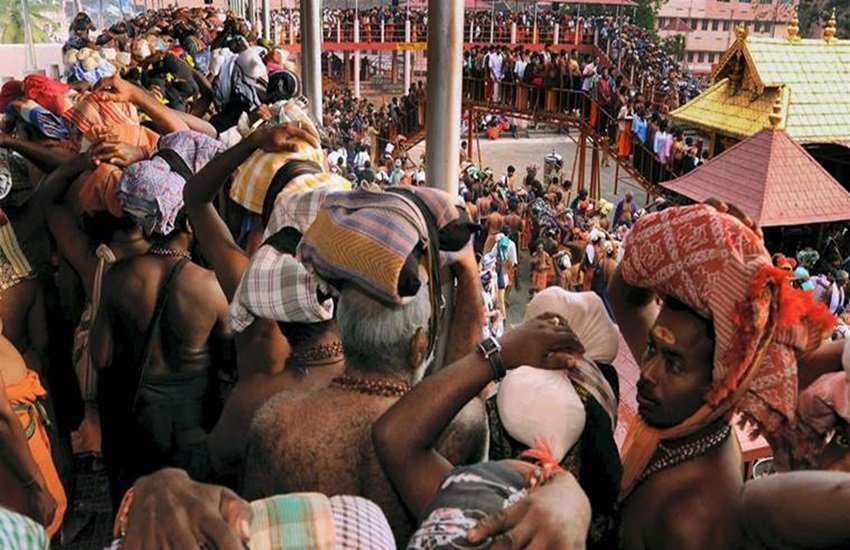 सबरीमाला मंदिर, फोटो सोर्स- इंडियन एक्सप्रेस