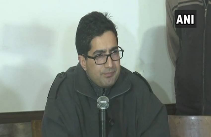 2010 बैच के आईएएस रहे शाह फैसल
(फोटो सोर्स : ANI)
