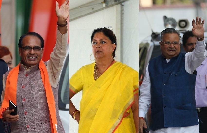 Elections 2019, Shivraj Singh Chouhan, Dr Raman Singh, Vasundhara Raje, Appointment, National Vice President, BJP, Amit Shah, Narendra Modi, PM, Loksabha Elections, Madhya Pradesh, Rajasthan, Chhattisgarh, National News, Hindi News