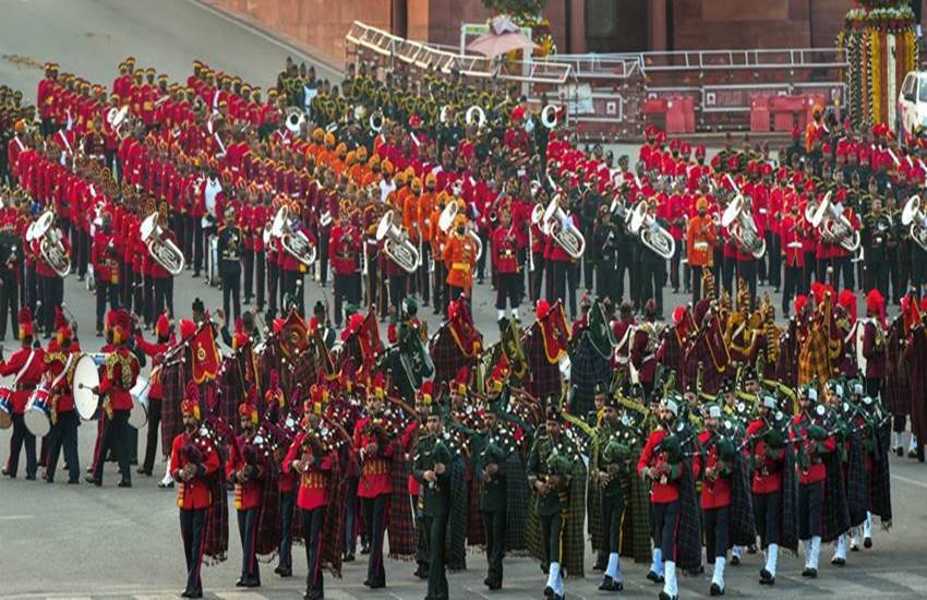 Beating retreat ceremony, Beating Retreat ceremony rehearsal, Delhi traffic restrictions,
