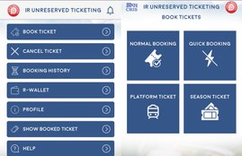 UTS App, Ticket booking UTS, Ticketing UTS, Unreserved ticket UTS, UTS Mobile App, UTSONMOBILE, Railway tickets, General tickets