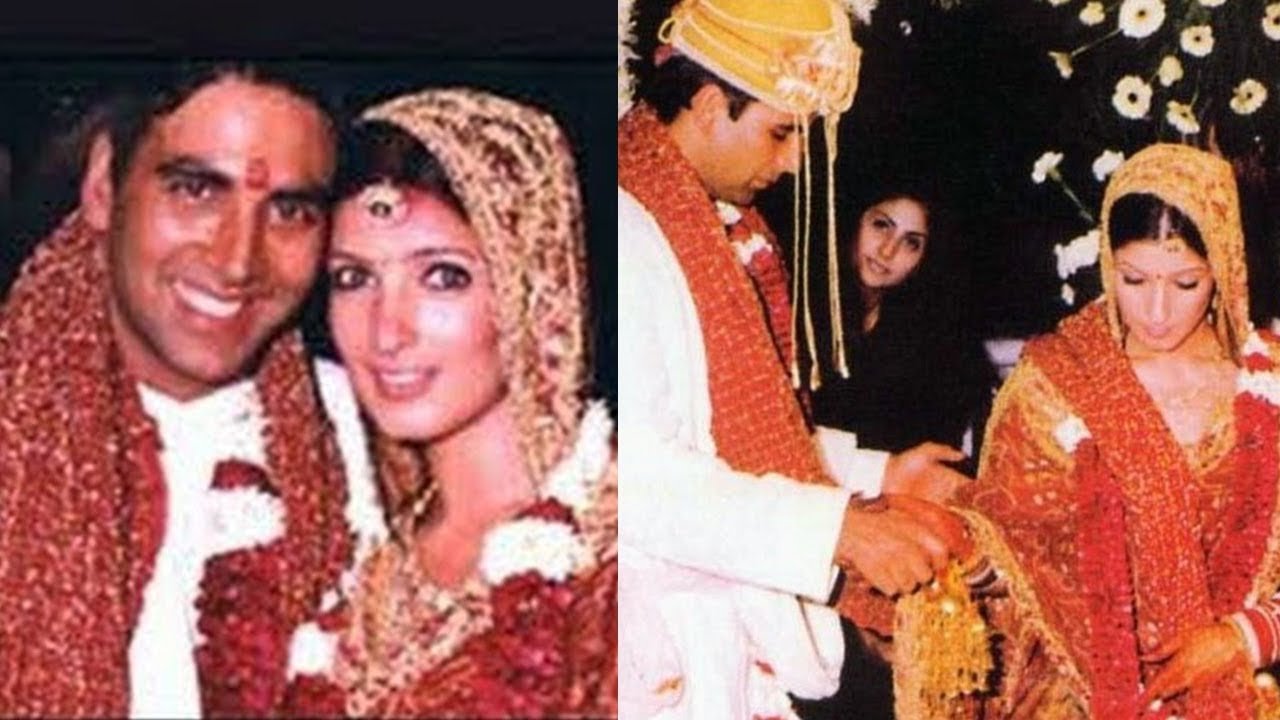 ट्विंकल और अक्षय की शादी 7 जनवरी 2001 में हुई। यह शादी 50 लोगों की मौजूदगी में मात्र 2 घंटे में की गई थी।