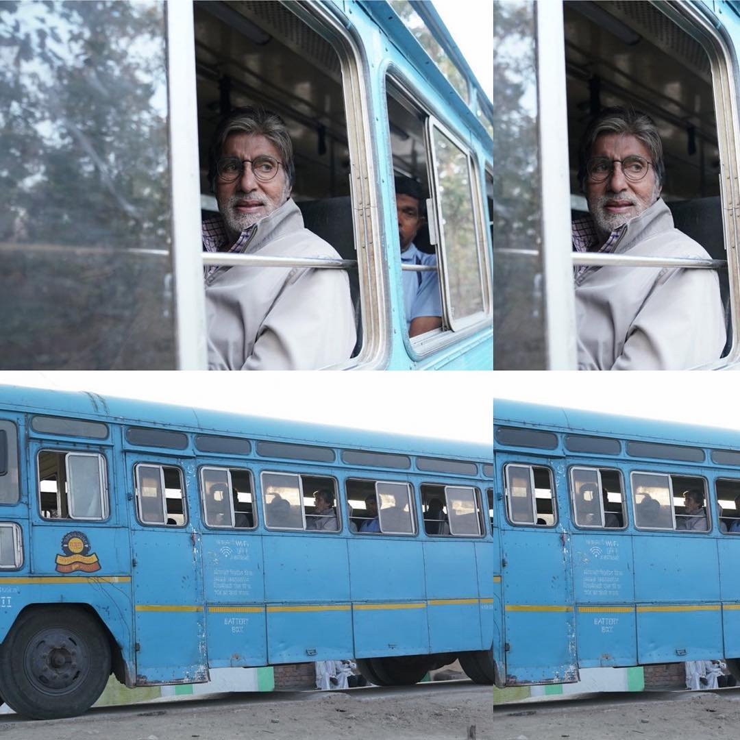 amitabh bachan, amitabh bachan latest pics, amitabh bachan enjoying in village, amitabh bachan in village, amitabh bachan enjoying village life, amitabh bachan movie, amitabh bachan on coat, amitabh bachan suffers in Bullock cart