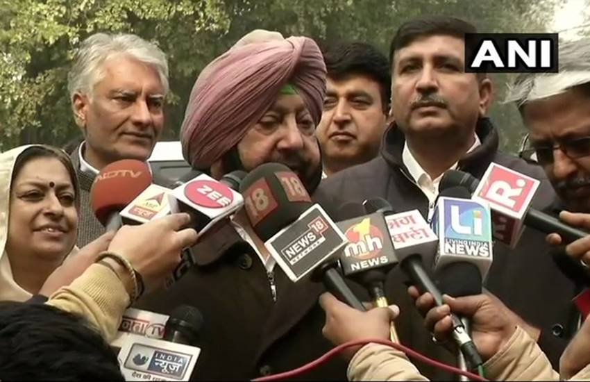 पंजाब के मुख्यमंत्री कैप्टन अमरिंदर सिंह। (फोटो - एएनआई)