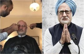 Anupam Kher, The Accidental Prime Minister, behind the scenes, making video, Manmohan singh, मनमोहन सिंह, एक्सीडेंटल प्राइम मिनिस्टर