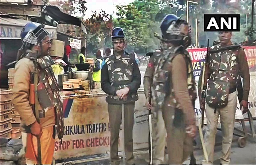राम रहीम के खिलाफ फैसला आज। पंचकूला में बढ़ाई गई सुरक्षा व्यवस्था। फोटो सोर्स : एएनआई