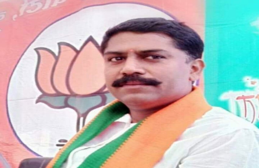 बलवाड़ी बीजेपी मंडल अध्यक्ष मनोज ठाकरे। फोटो सोर्स : एएनआई