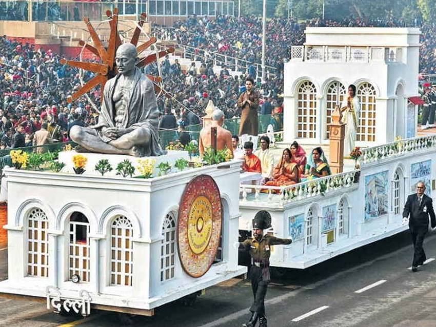 दिल्ली की झांकी।