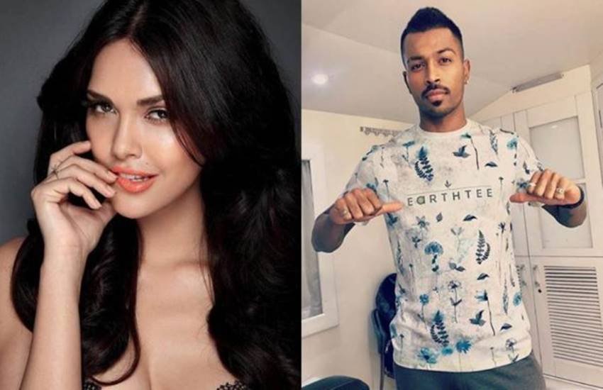 ईशा गुप्ता और हार्दिक पंड्या। ईशा गुप्ता और हार्दिक पंड्या।