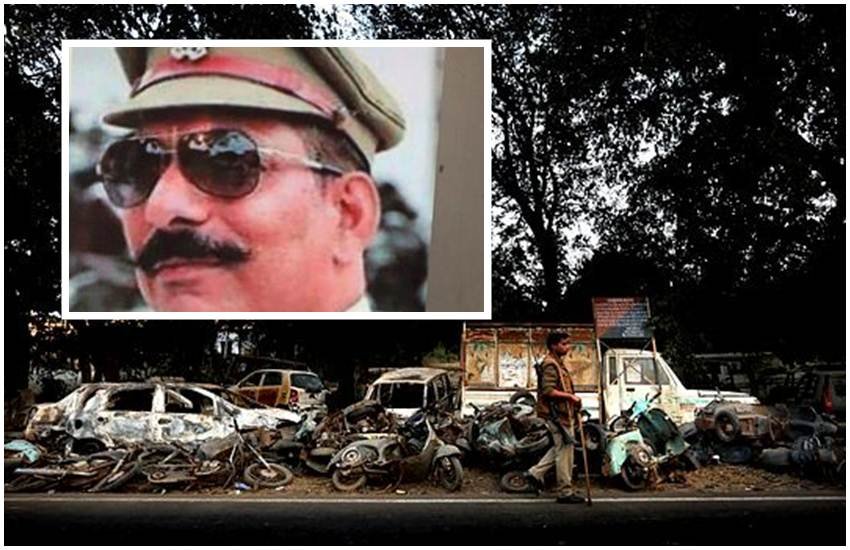 बुलंदशहर हिंसा के दौरान मारे गए इंस्पेक्टर सुबोध। (Express Photo)