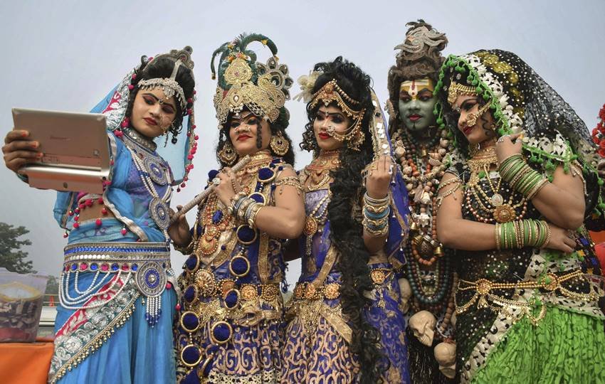 kumbh mela, Kumbh, Prayagraj, Uttar Pradesh, Allahabad, kinnar akhara, kinnar akhara pehswai