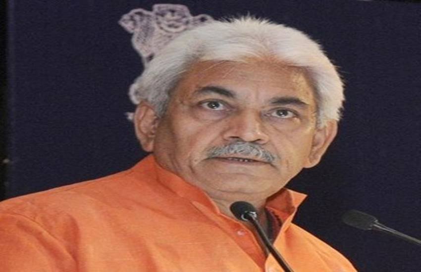 केंद्रीय रेल राज्यमंत्री मनोज सिन्‍हा 