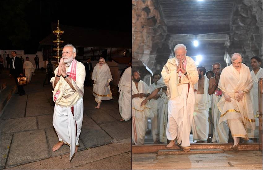 Narendra Modi,Kollam,Padmanabhaswamy Temple,BJP Kerala,Congress,Makaravilakku',Sabarimala Kerala,Modi in Kerala,Kerala road