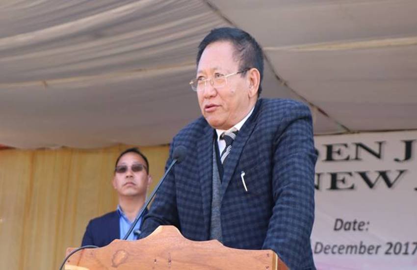 नगालैंड के मुख्यमंत्री नेफ्यू रियो 