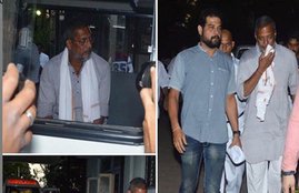 Nana Patekar, Nana Patekar Mother Passes Away, Nana Patekar Mother Funeral, Nana Patekar Mother Final Rites, Nana Patekar Mother Nirmala Patekar, MeToo, Nana Patekar MeToo, नाना पाटेकर, नाना पाटेकर की मां का अंतिम संस्कार, मीटू, नाना पाटेकर मीटू