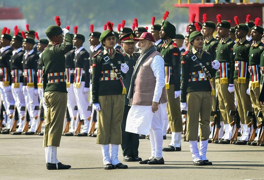 Narendra Modi, National Cadet Corps cadets, nuclear triad, national security, india