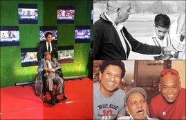 ramakant achrekar, achrekar photos, achrekar sachin photos, achrekar sachin footage, achrekar pics, ramakant achrekar photos, cricket news, sports news