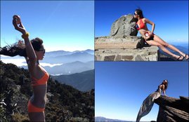 Bikini climber, Gigi Wu, Gigi wu bikini climber, bikini climber dies, taiwan's bikini climber, taiwan gigi wu, gigi wu death, gigi wu instagram, climber falls to death