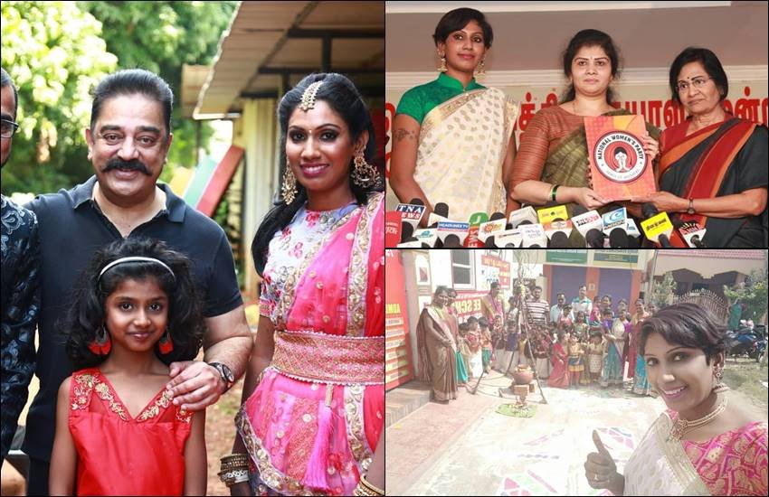 nithya dheju, nithya dheju nwp, nithya dheju politics, who is nithya dheju, nithya dheju bigg boss, big boss contestant nithya dheju, national women's party