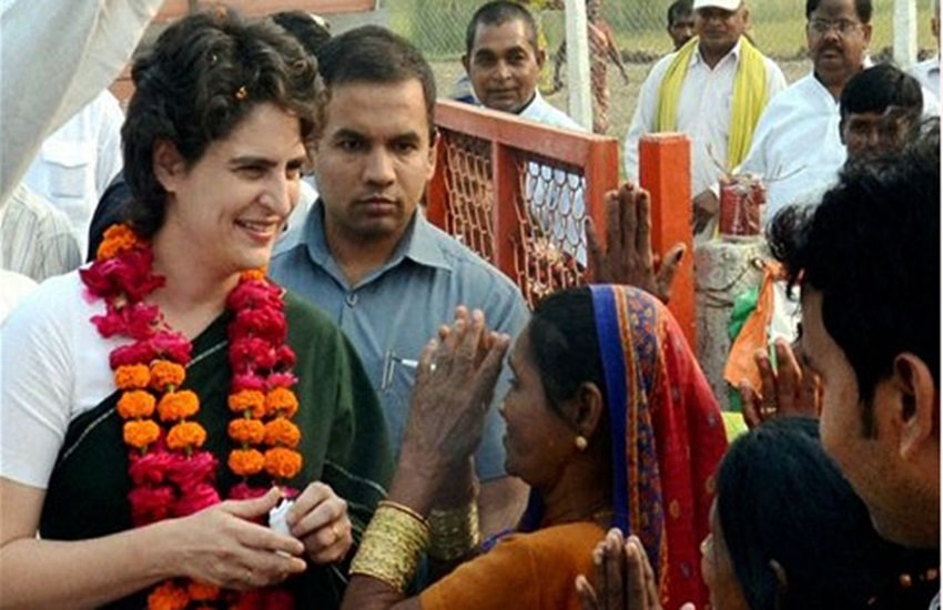 प्रियंका गांधी, फोटो सोर्स- इंडियन एक्सप्रेस