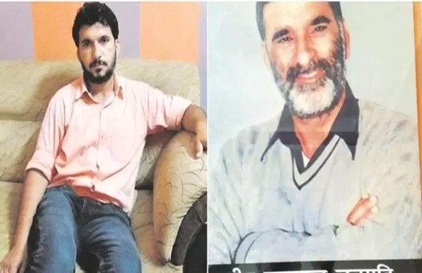 रामचंद्र छत्रपति और बेटा अंशुल 
फोटो सोर्स- इंडियन एक्सप्रेस 