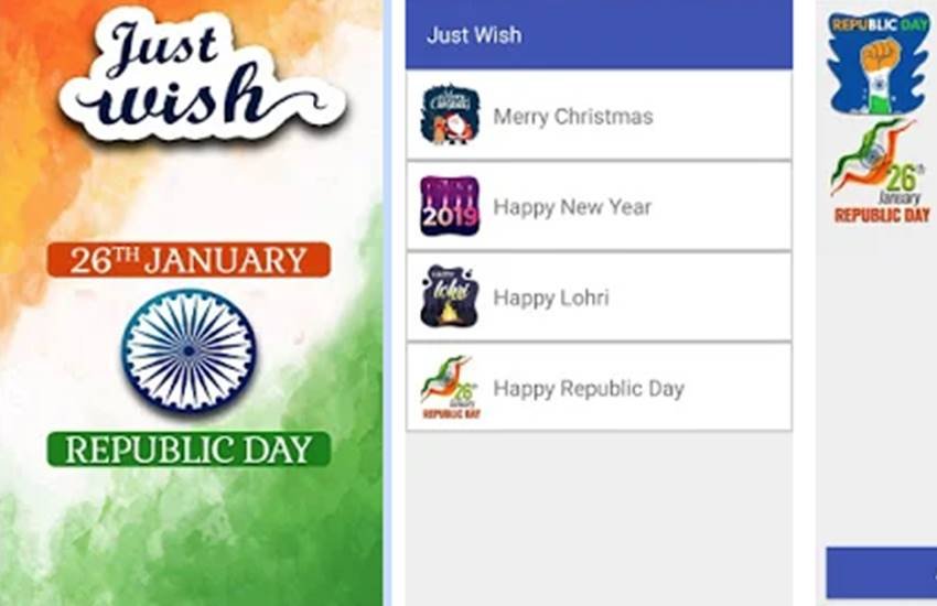 Republic Day 2019: गूगल प्‍ले स्टोर पर एप के जरिए स्टिकर्स क्रिएट कर सकते हैं।