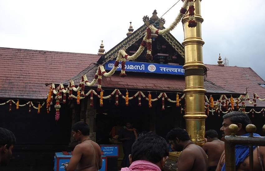 केरल का सबरीमाला मंदिर 