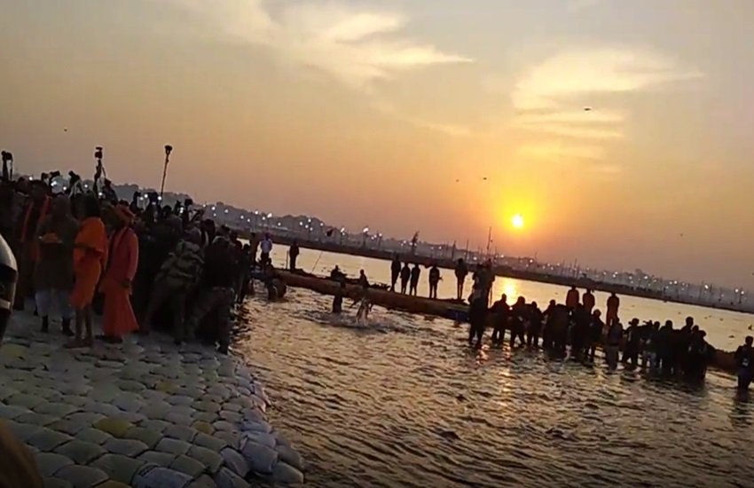 प्रयागराज का संगम, फोटो सोर्स- कुमार सम्भव जैन