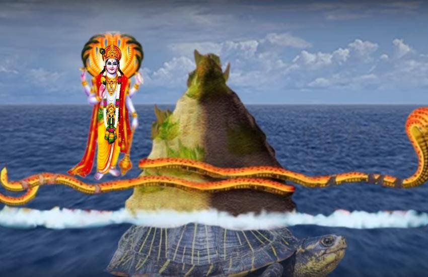 Turtle, Turtle embodiment, Turtle incarnation, Bhagavata Purana, Srimad Bhagavata, Bhagavata Maha Purana, Lord Vishnu, Incarnation Of Turtle, Turtle Incarnation, Sea Churn, Samudra Manthan, Srimad Bhagavata Maha Purana, Religion News