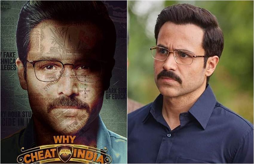इमरान हाशमी की फिल्म वॉय चीट इंडिया का पोस्टर।