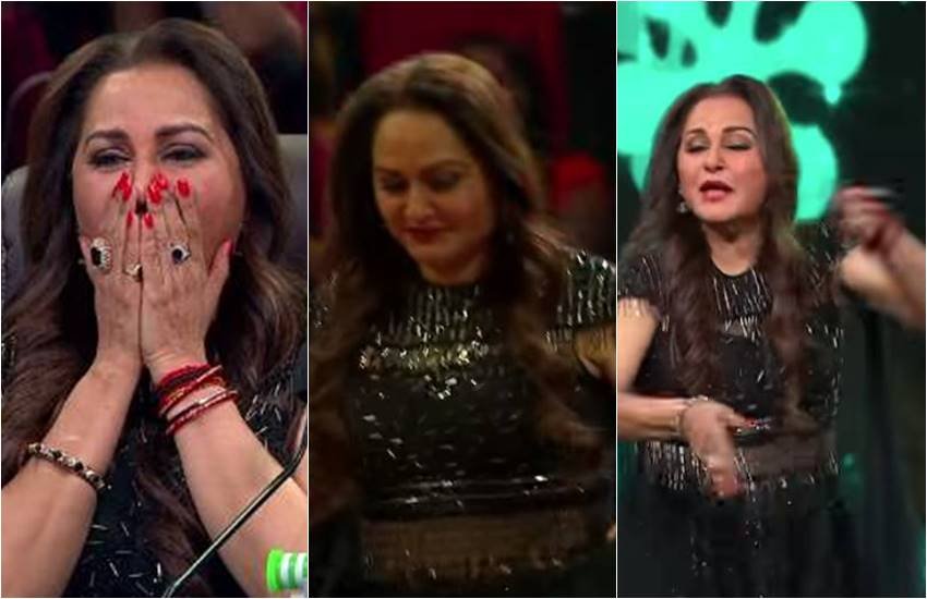 Super dancer 3, entertainmnet news, Super dancer 3, jaya prada in Super dancer 3, Super dancer 3, jaya prada cant control her dance moves, jaya dancing in daflin wale, jetendra and jaya prada, jaya prada dancing in a music dafli wali, dafli wale dafli baja, jaya prada danced in a stage with a little super dancer watch video, enteratainment news, bollywood news Super dancer 3, entertainmnet news, Super dancer 3, jaya prada in Super dancer 3, Super dancer 3, jaya prada cant control her dance moves, jaya dancing in daflin wale, jetendra and jaya prada, jaya prada dancing in a music dafli wali, dafli wale dafli baja, jaya prada danced in a stage with a little super dancer watch video, enteratainment news, bollywood news