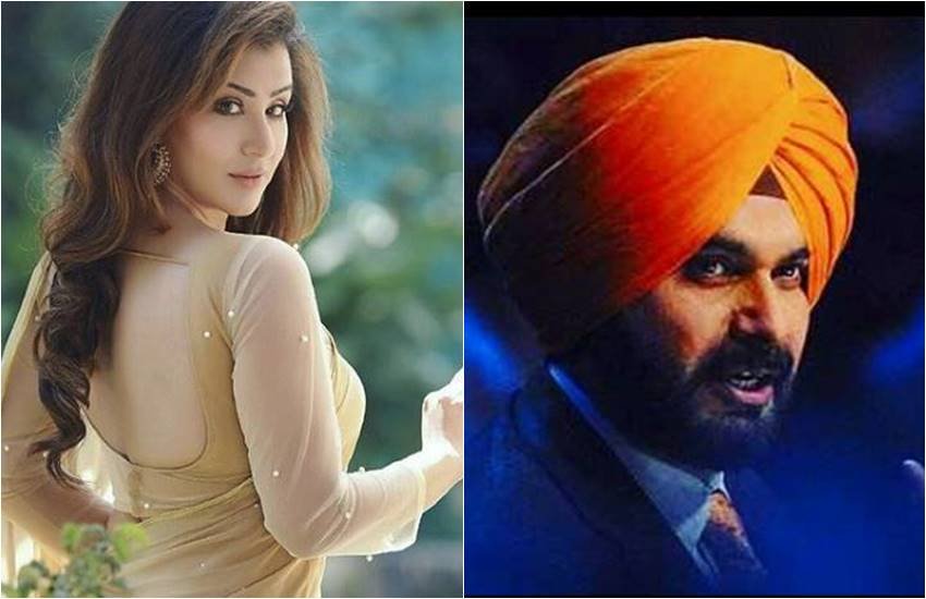 शिल्पा शिंदे और दूसरी तरफ नवजोत सिंह सिद्धू (फोटोसोर्स: इंस्टाग्राम)