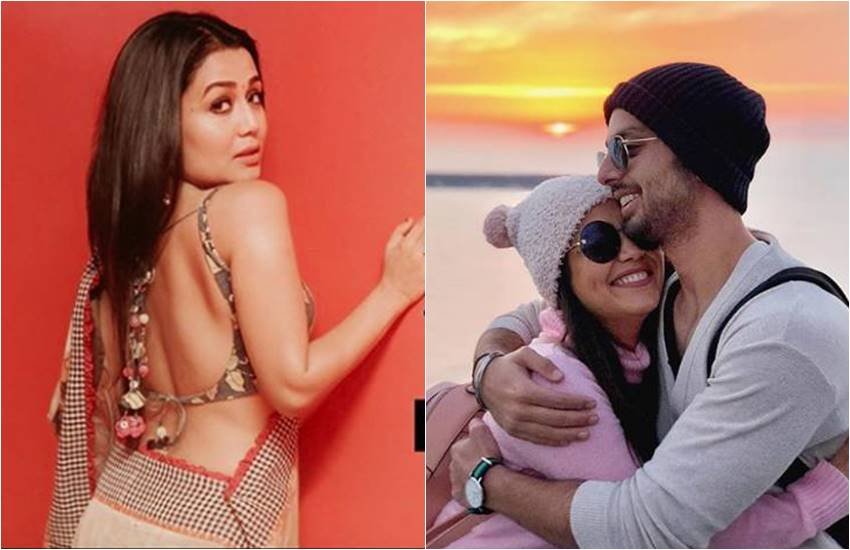 सिंगर नेहा कक्कड़ दूसरी तरफ हिमांश कोहली संग नेहा सिंगर नेहा कक्कड़ दूसरी तरफ हिमांश कोहली संग नेहा